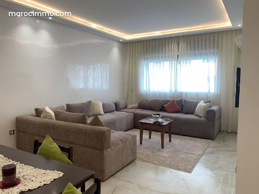 Furnished 90 m² Apartment for Rent in Racine, Casablanca — Casablanca