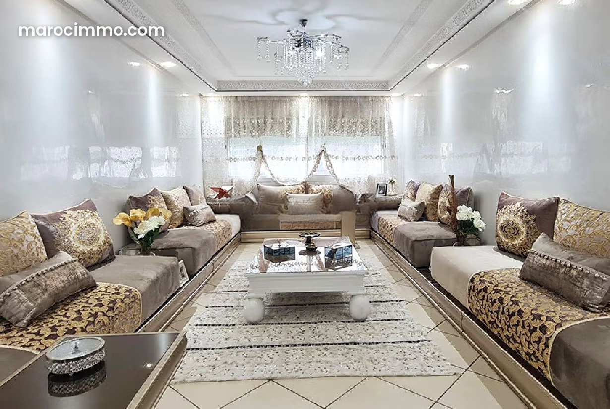141 m² Apartment with Terraces in Central Kénitra — Kenitra