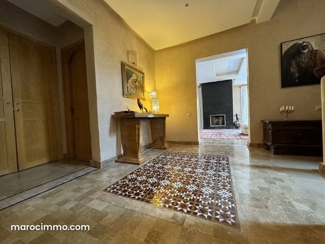 Villa de Luxe Route de l’Ourika, Marrakech – Golf Sécurisé avec Piscine Privée — 2