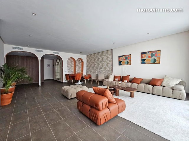 Location appartement meublé moderne 3chambres à Anfa Place, Ain Diab — 3