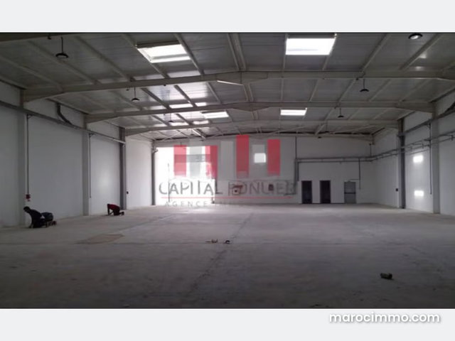 Excellent site industriel neuf de 1050 m de surface utile zone industrielle berrechid — 3