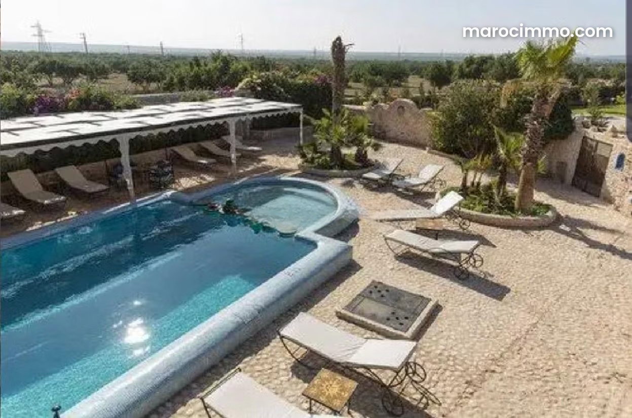 7-bedroom house on 1.1 hectares with swimming pool, Ghazoua, Essaouira — Essaouira