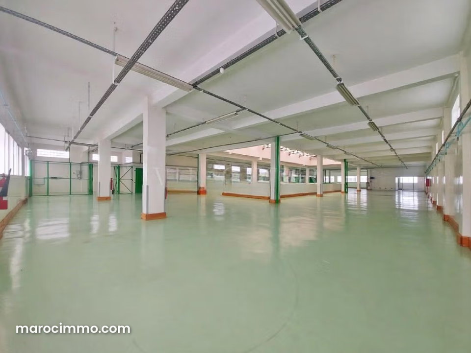 Location plateau industriel moderne 1000m2, ZI Mohamedia