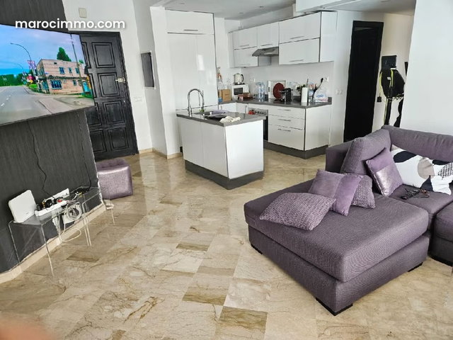 Appt a louer, meuble, face mer, residence sécurise — 3