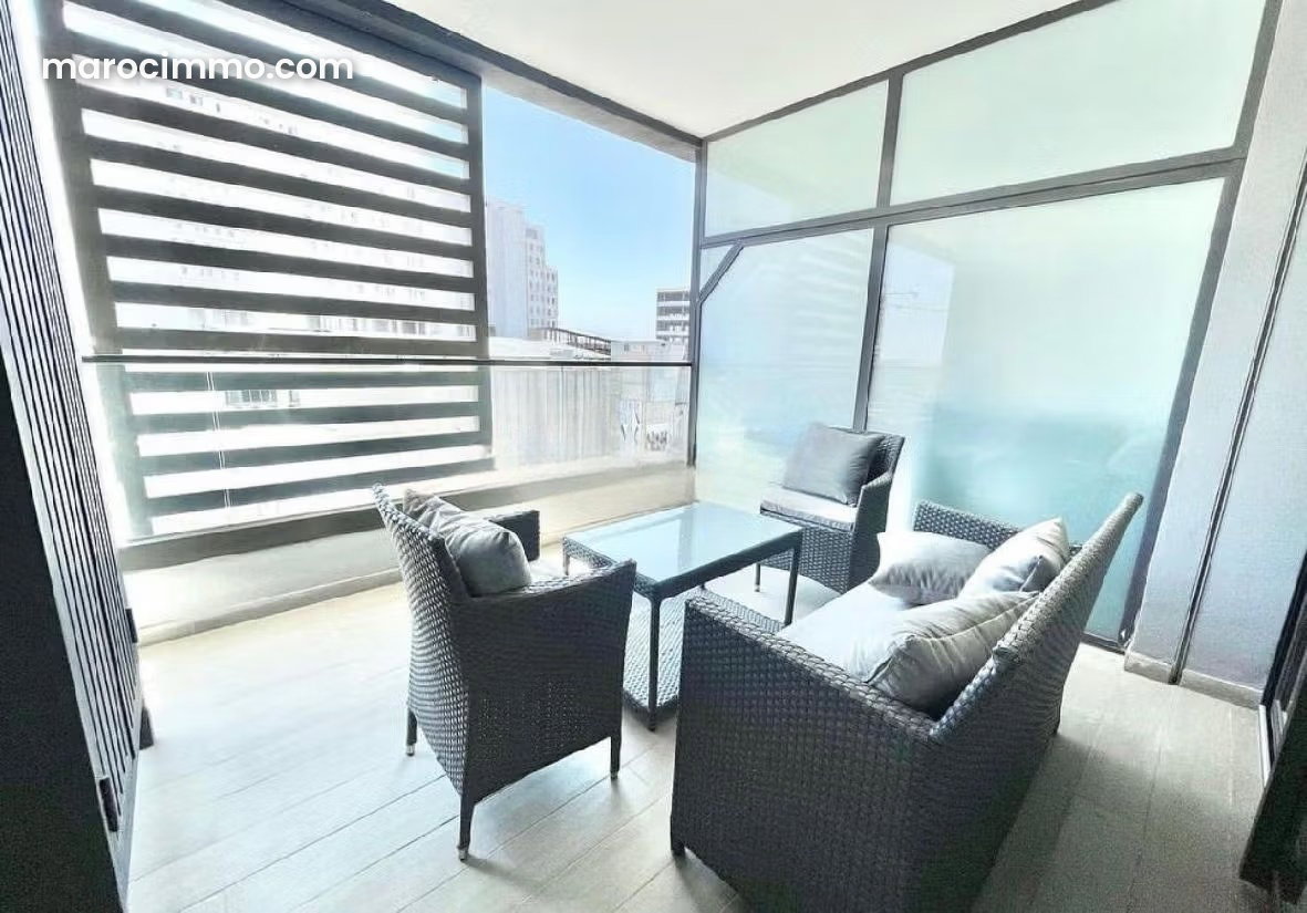 Appartement meublé au dernier étage à Casablanca Finance City — Casablanca