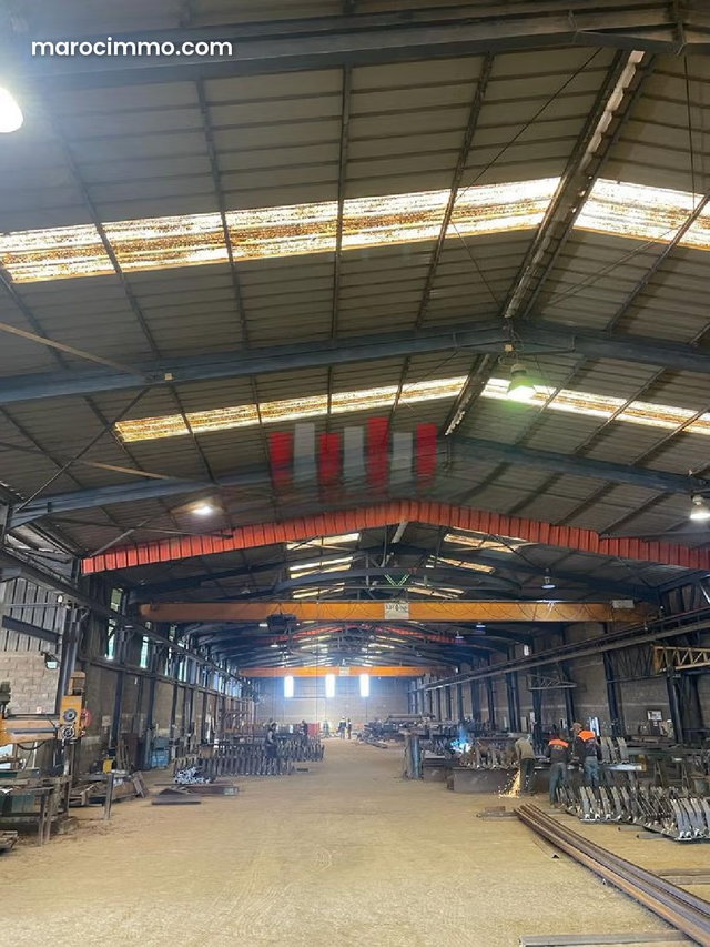 Industrial Unit of 9,000 Covered Surface in ZENATA Industrial Zone Ideal for All Production or Storage Activities — 3