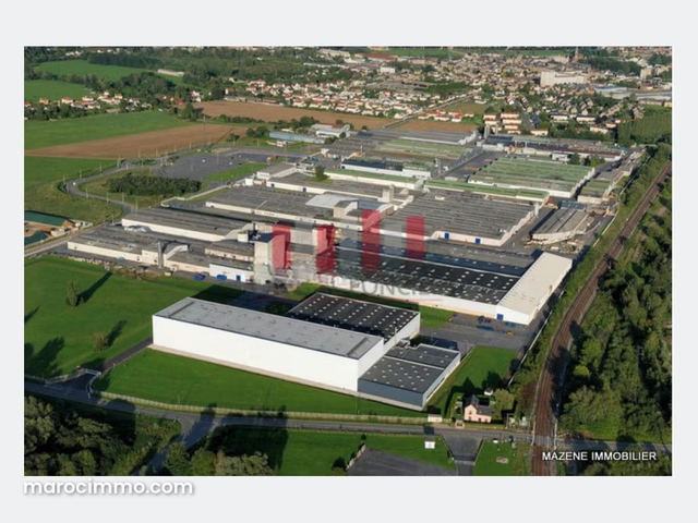 Terrain industriel de 4.800 m en plein zone industrielle de Had Soualem a la vente accès autoroutier immédiat — حد السوالم