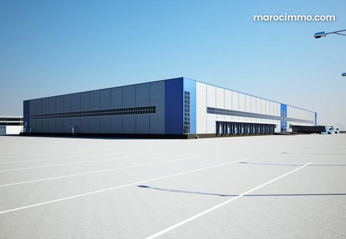 4,000 m² Commercial Premises for Rent, Hay Rahma, Salé — Salé