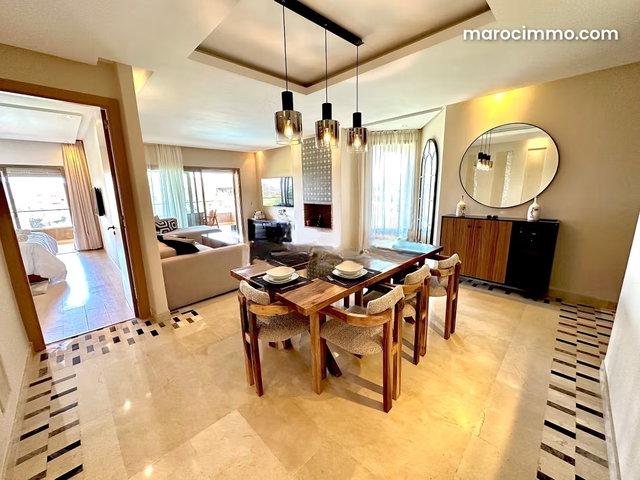 Location appartement meublé Agdal Marrakech Prestigia golf piscine — 5