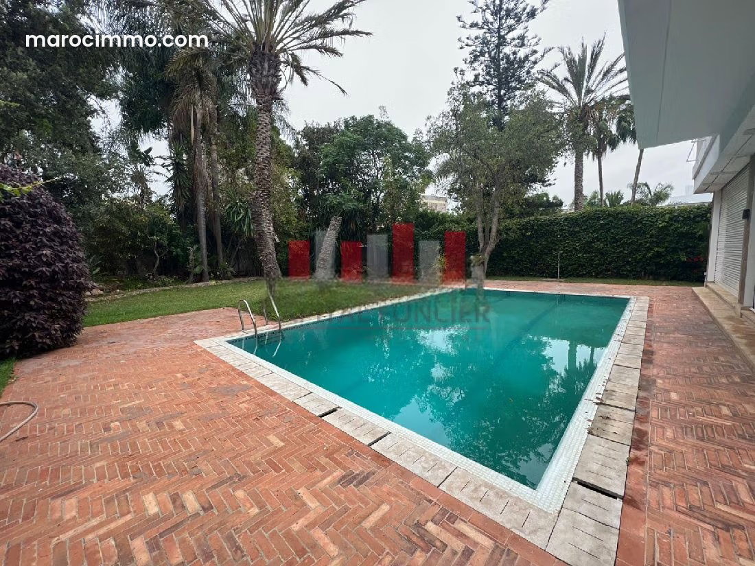 800 m² villa with swimming pool, C.I.L, Casablanca — Casablanca