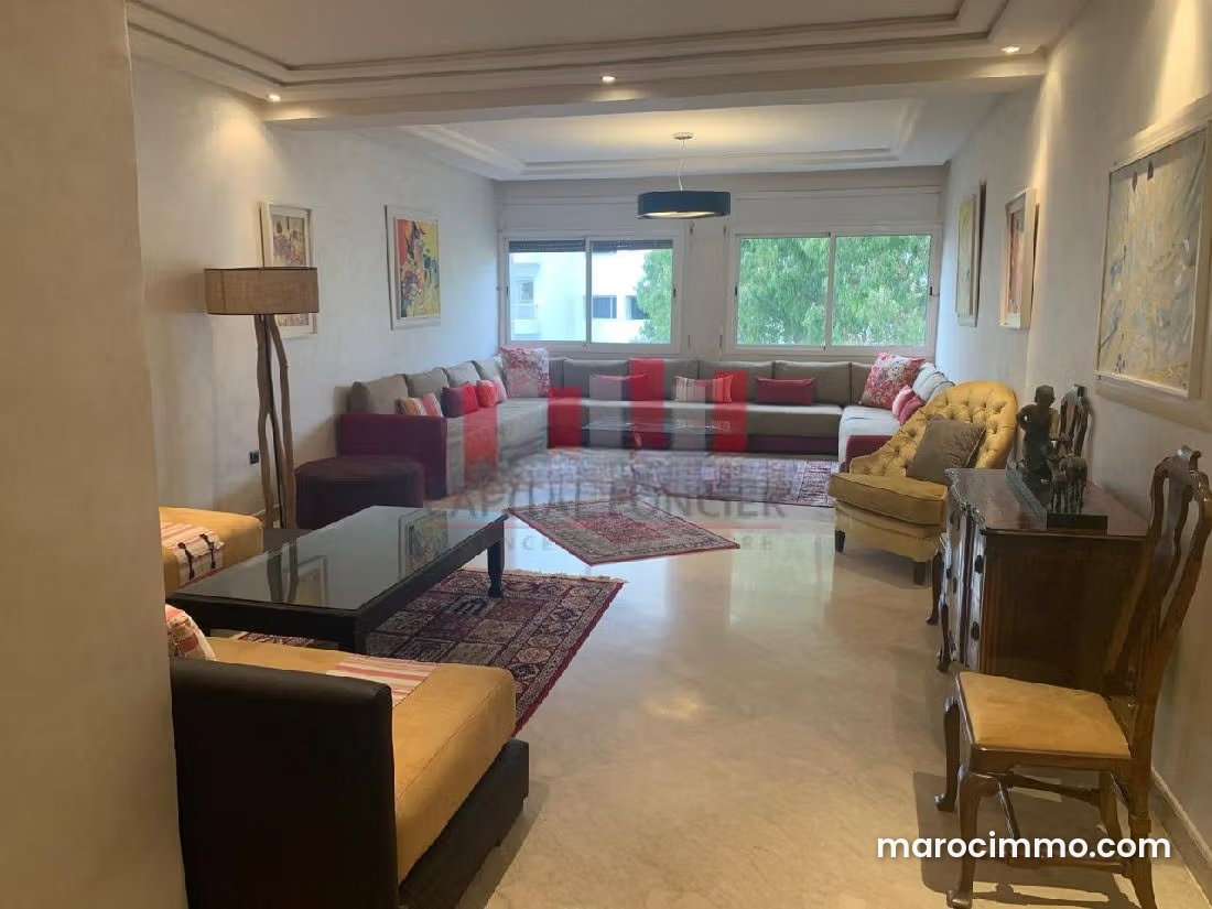 175 sqm Furnished Apartment for Rent, Gauthier, Casablanca — Casablanca