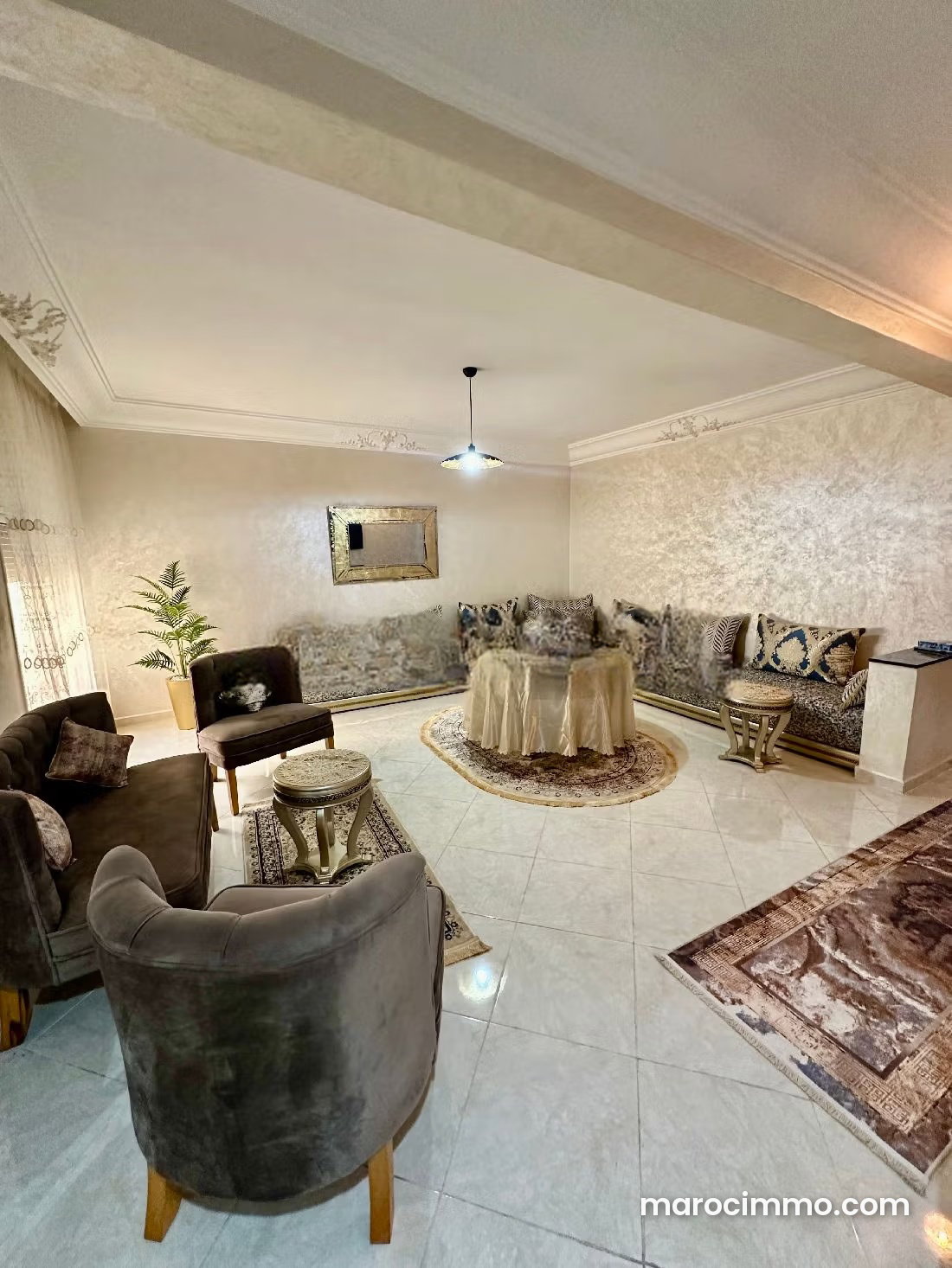 Furnished 92 m² Apartment for Rent in Maârif Extension, Casablanca — Casablanca