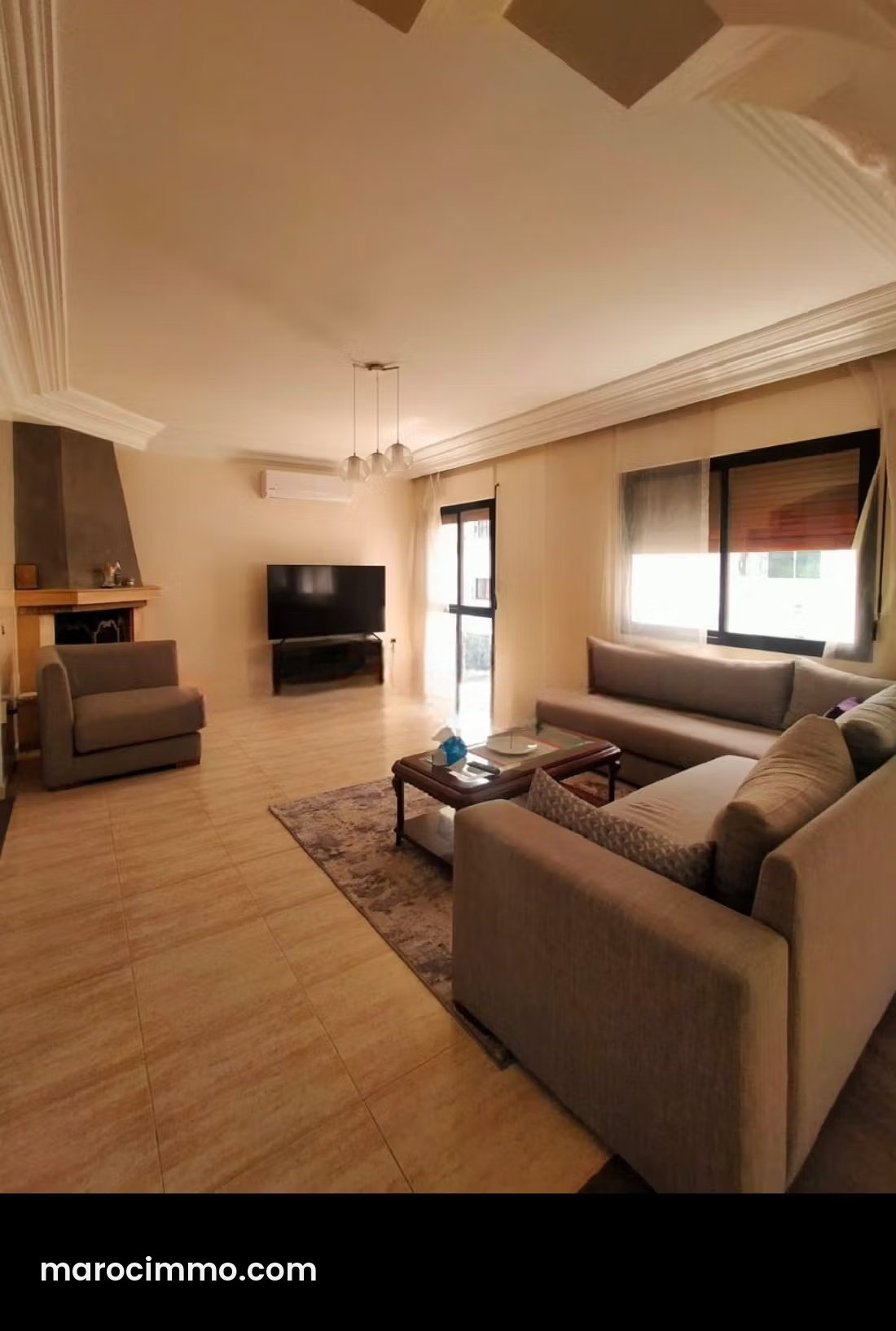 Duplex Apartment with Terrace in Casablanca’s Quartier des Hôpitaux — Casablanca