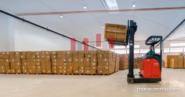 Plateforme logistique et industrielle de 8.000 m de surface utile a la location a Ain Sebaa — 5