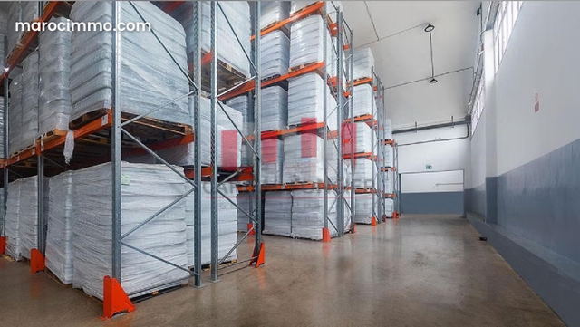 Plateforme logistique et industrielle de 8.000 m de surface utile a la location a Ain Sebaa — الدار البيضاء