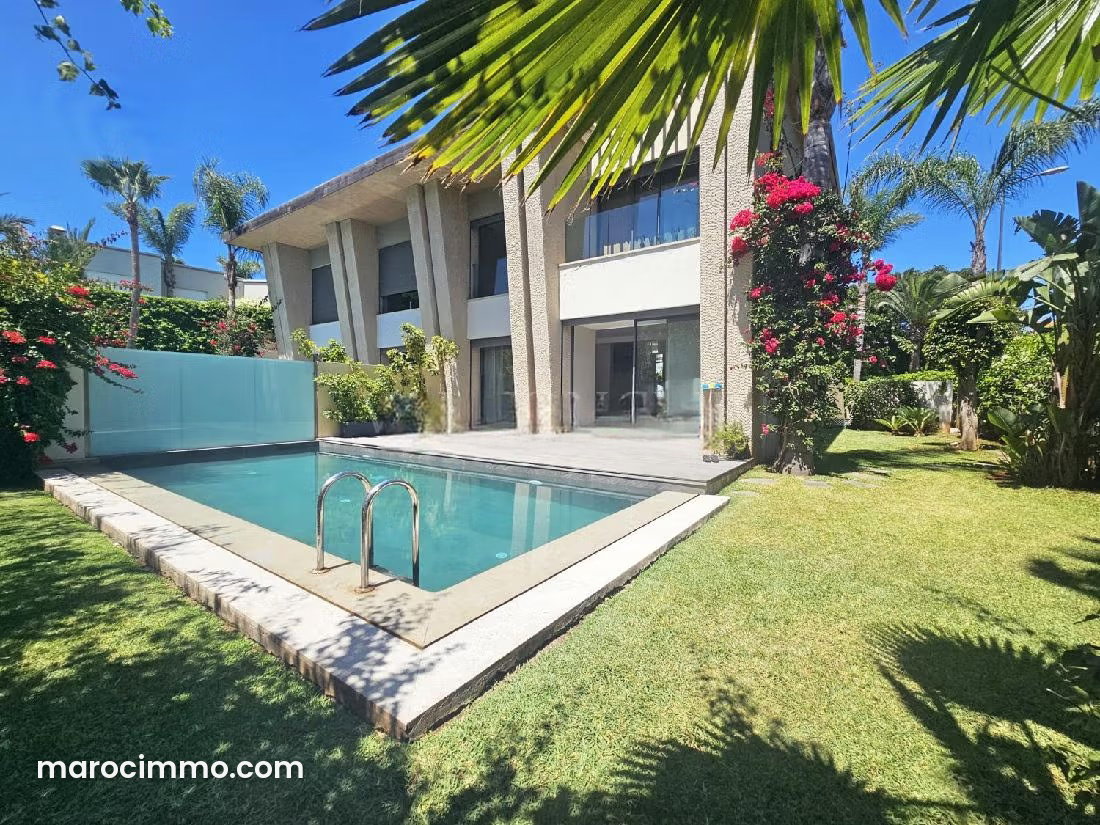 High-end villa for rent in Anfa, Casablanca — Casablanca