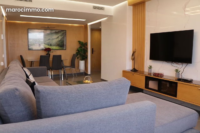 Superbe appartement à louer à Tanger City Center. 2 chambres agréables. Meublé — 2