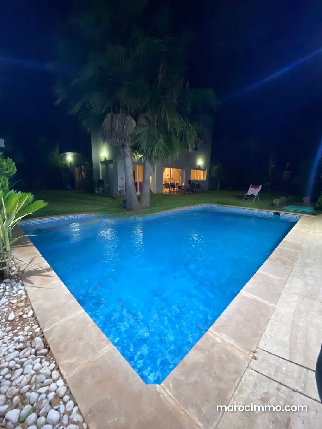 720 sqm villa with pool and garden, Bouskoura Centre — Bouskoura