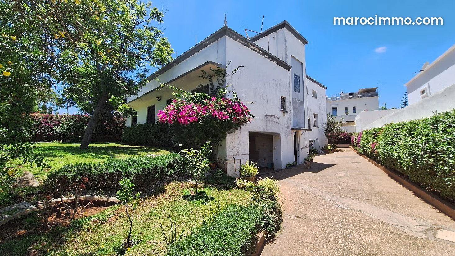 Villa 1142 m² à rénover, Polo, Casablanca, terrain 1146 m² — Casablanca