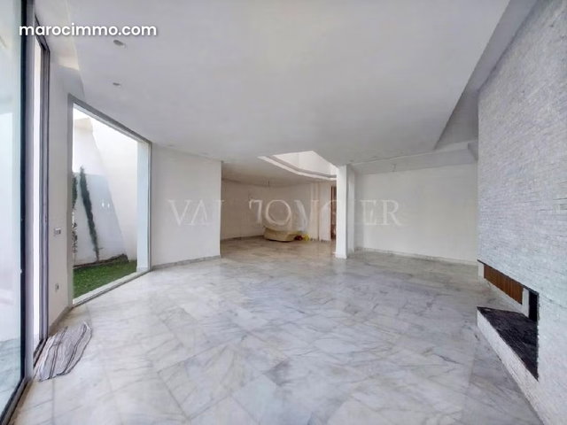 Location villa moderne 3chambres avec piscine à la ville verte de Bouskoura — 4