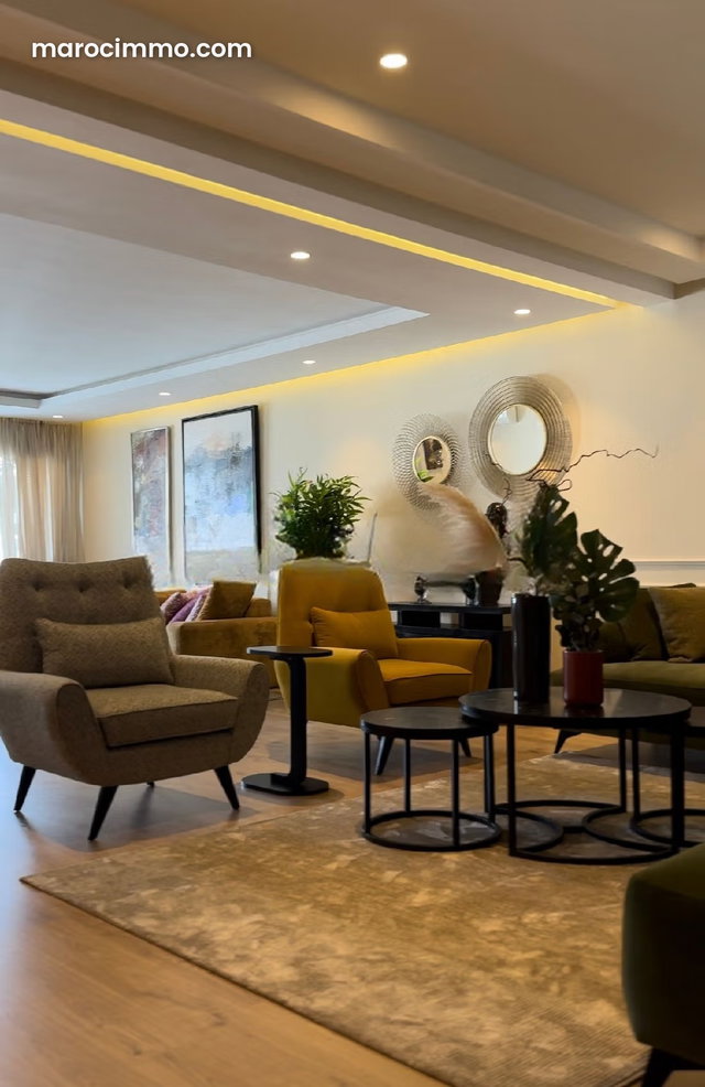 Très bel appartement meublé à louer triangle d'or — 2