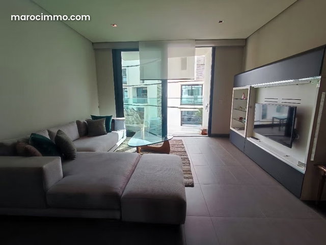 Bel appartement en location à Ain Diab Vue sur Mer. 2 belles chambres. Meublé — 2