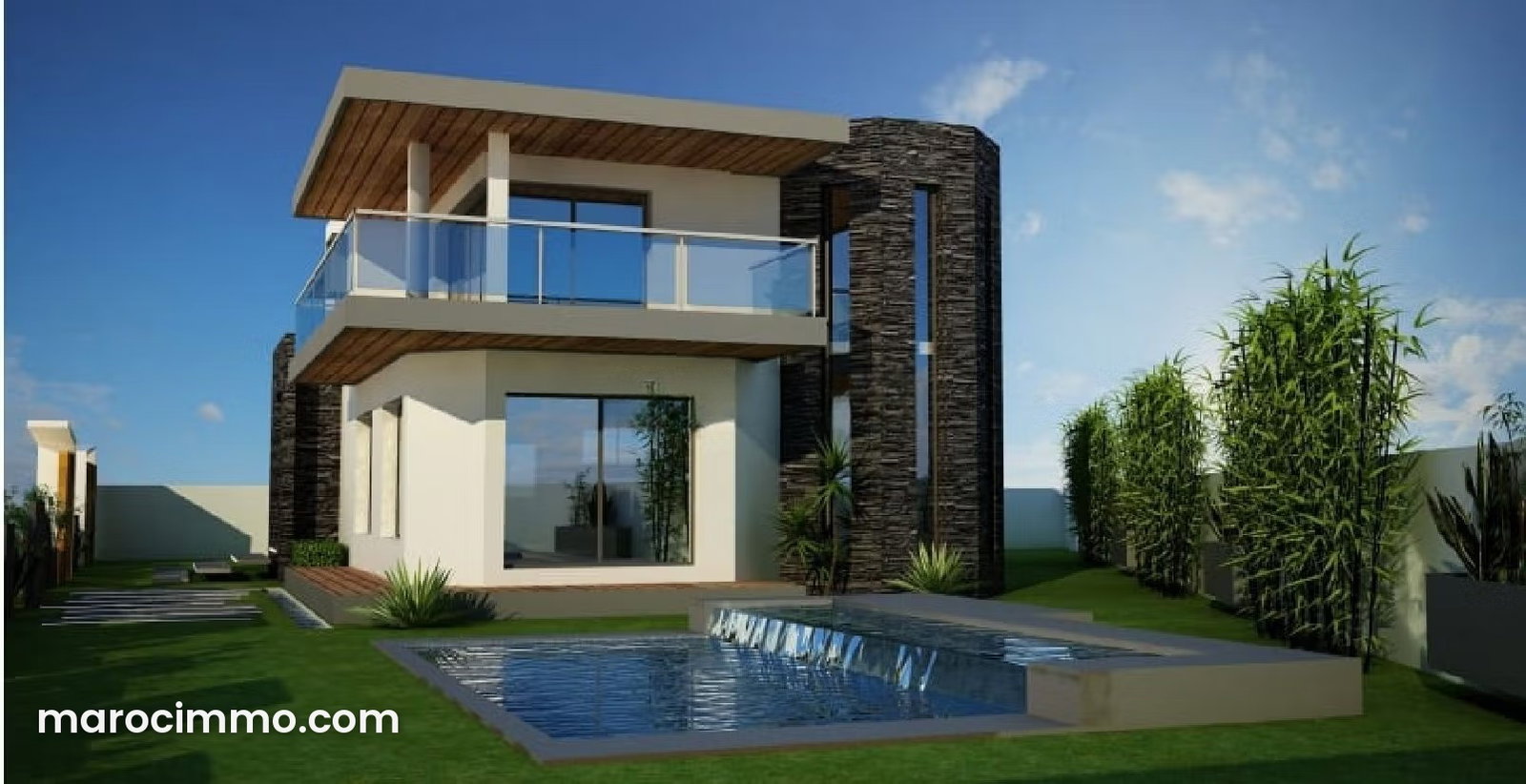 Terrain 410 m² avec belle façade, Dar Bouazza — Dar Bouazza