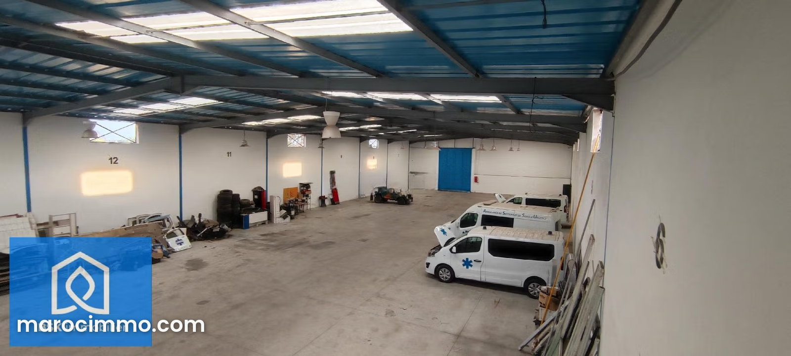 1,700 m² Commercial Premises, Bouskoura Centre, Ideal for Industrial Use — Bouskoura