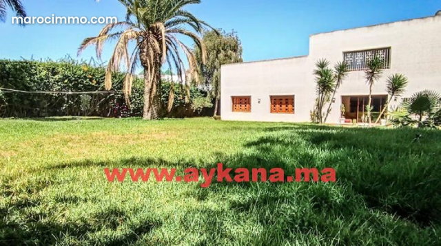 Vente Villa Rabat Souissi — 2