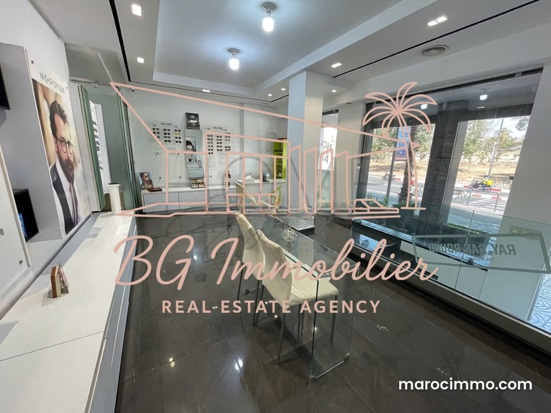 Taddart Agadir Commercial Premises on a Busy Avenue — Agadir