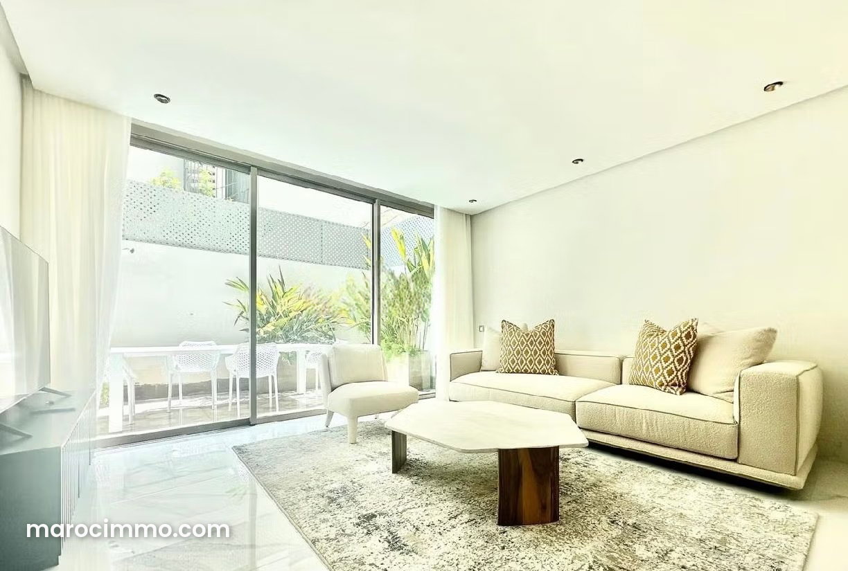 Appartement meublé avec terrasse à Bourgogne, Casablanca — Casablanca