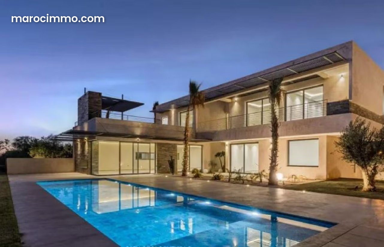 Villa 675 m² avec piscine et vue montagne, Amelkis, Marrakech — Marrakech