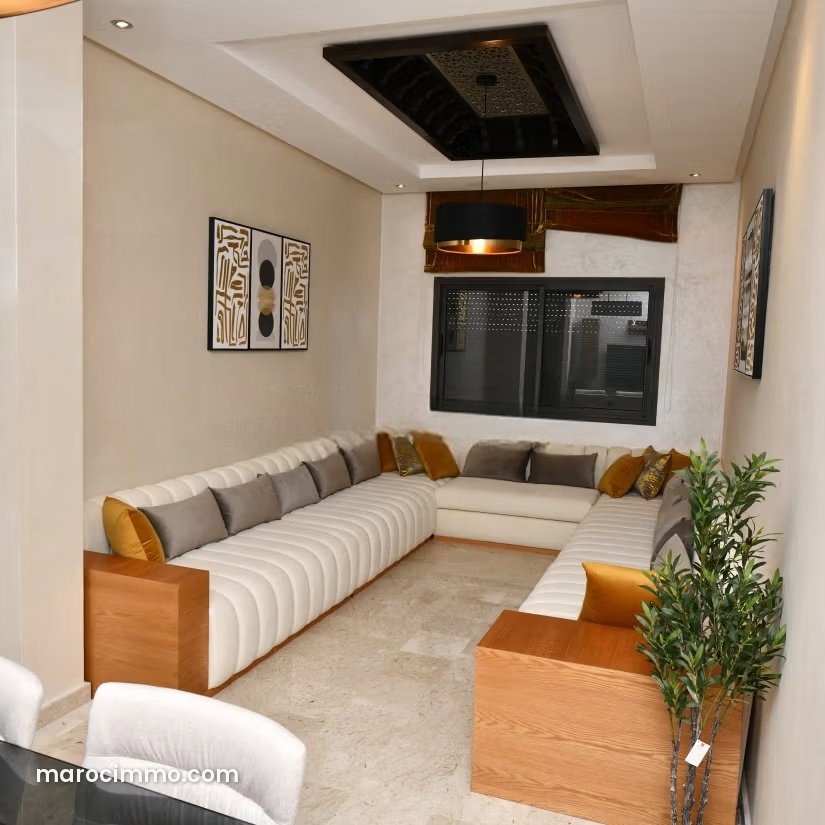 2-Bedroom Apartment in Mkinssia, Salé, with Garage — Salé