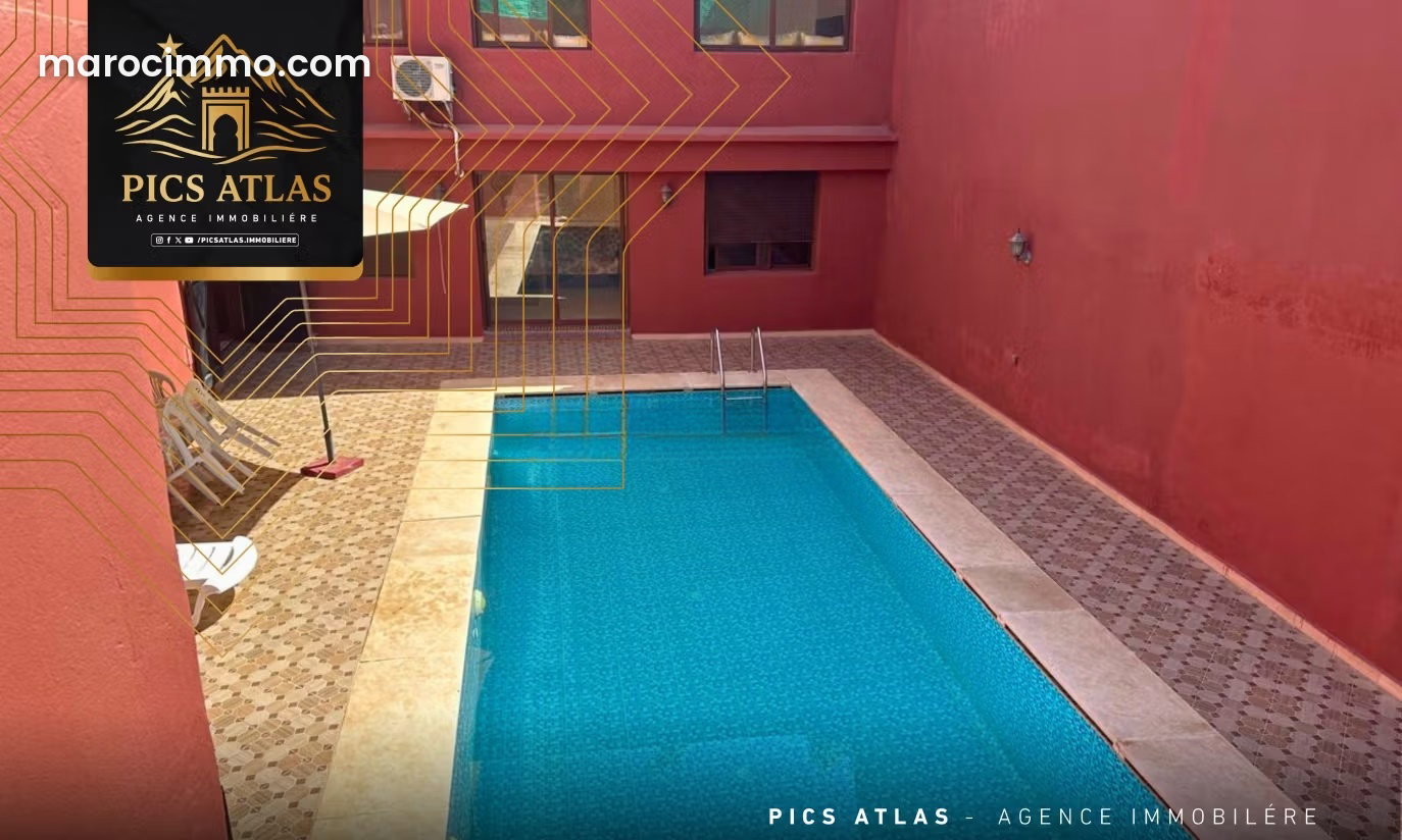 Villa 6 chambres avec piscine à vendre, Hay Targa, Marrakech — Marrakech