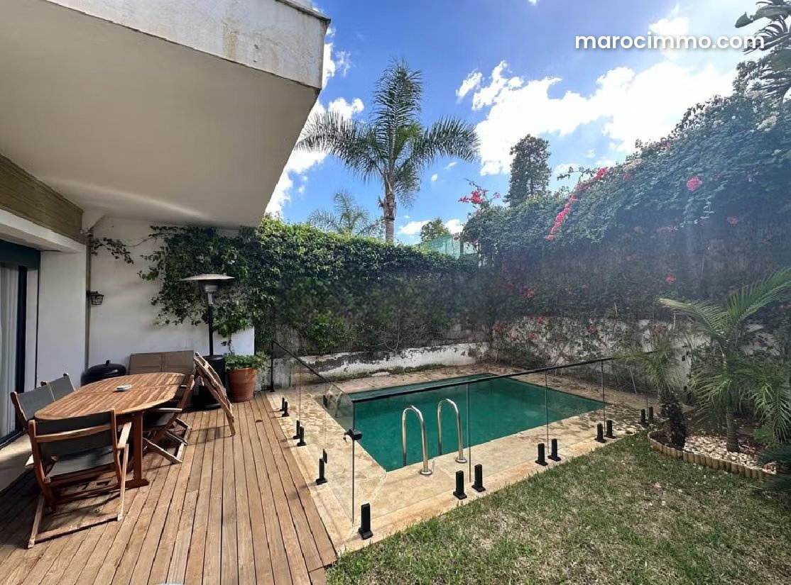 300 sqm Villa with Pool and Golf, Ville Verte Bouskoura — Bouskoura