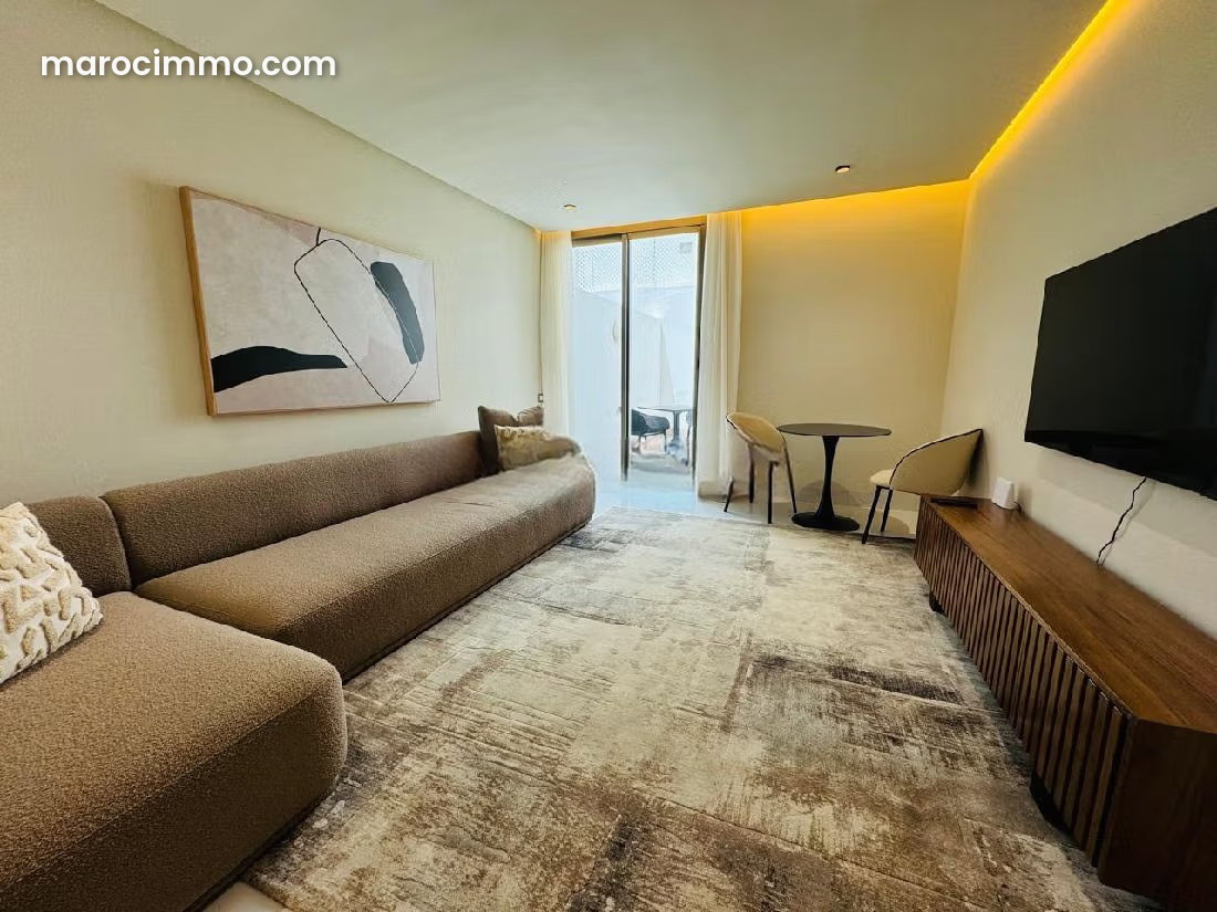 Appartement meublé 60 m², terrasse et jardin à Anfa, Casablanca — Casablanca