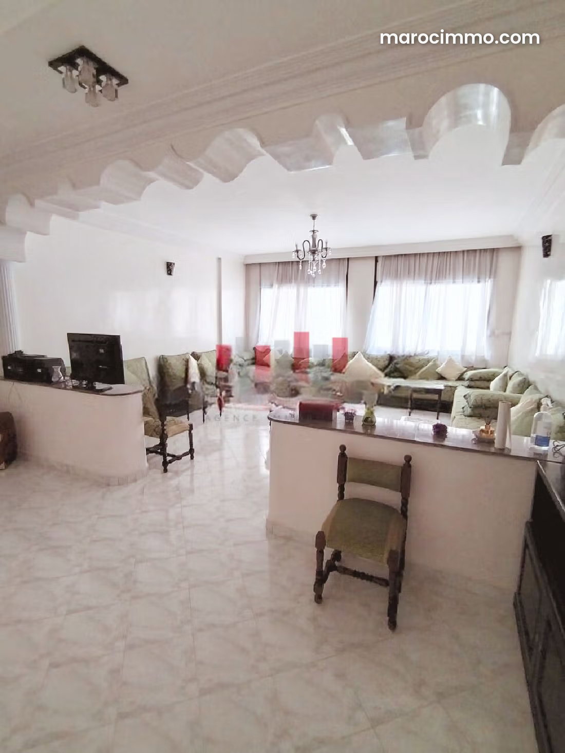 168 sqm Apartment with Terrace and Garage in Casablanca’s Quartier des Hôpitaux — Casablanca