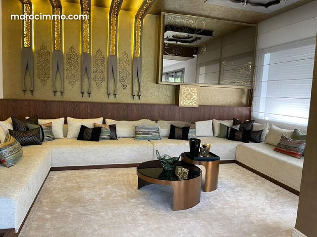 A vendre villa meublée 710m frontgolf Prestigia — 5