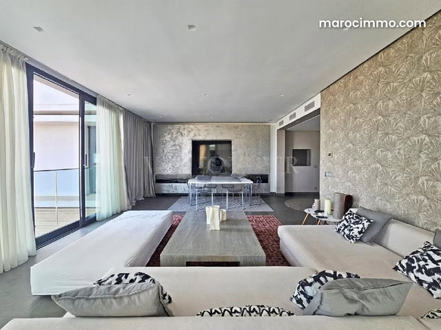 Location Magnifique appartement 2chambres avec vue frontale sur mer à Anfa Place — 3