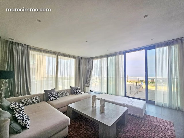 Location Magnifique appartement 2chambres avec vue frontale sur mer à Anfa Place — 2