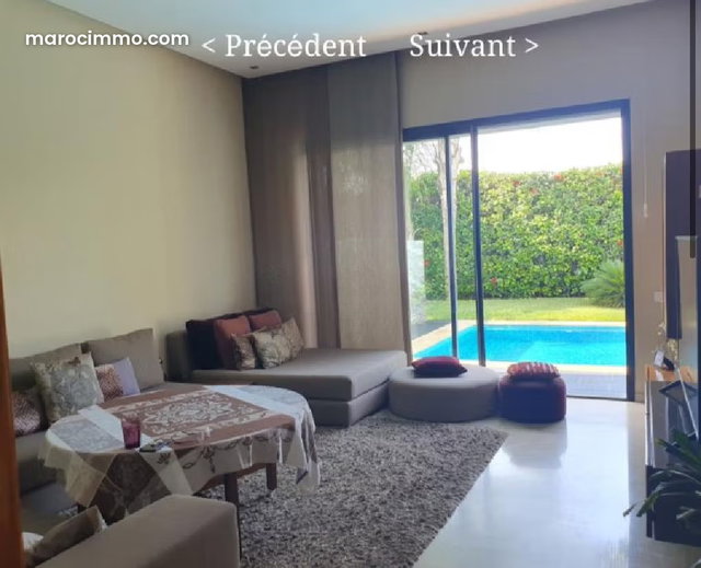 A louer villa meublée ou vide 590m2 Bouskoura — 5