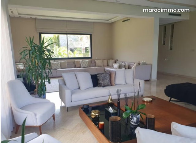 A louer villa meublée ou vide 590m2 Bouskoura — 4