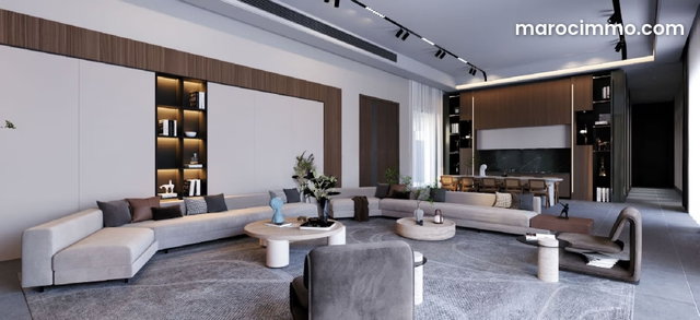 Luxury Ground-Floor Villa in Amelkis Sector, Marrakech – 4 Suites, 1000 m², Underfloor Heating and Domotics — 4