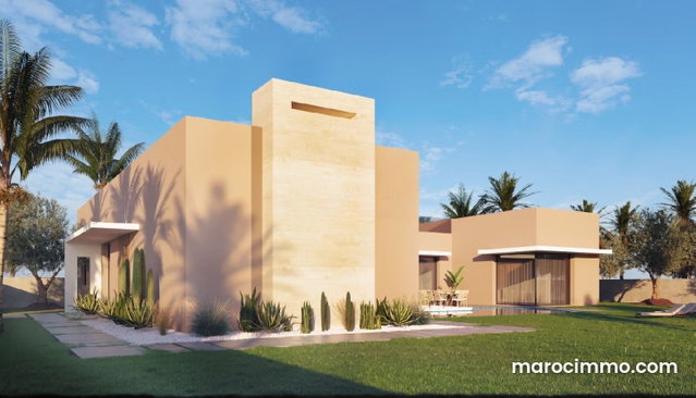 Luxury Ground-Floor Villa in Amelkis Sector, Marrakech – 4 Suites, 1000 m², Underfloor Heating and Domotics — 2