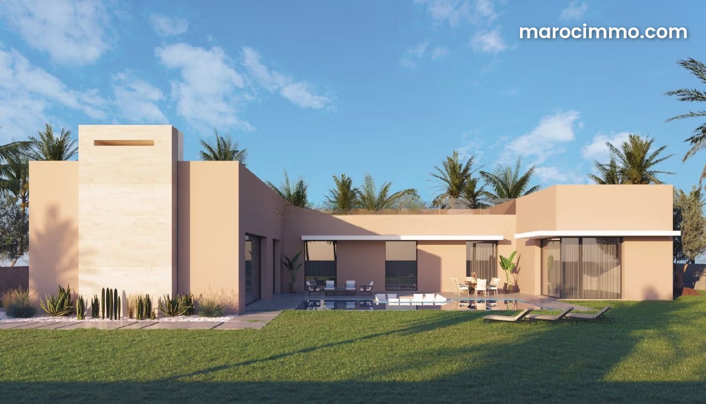 Villa neuve de luxe à vendre, quartier Amelkis à Marrakech — Marrakech