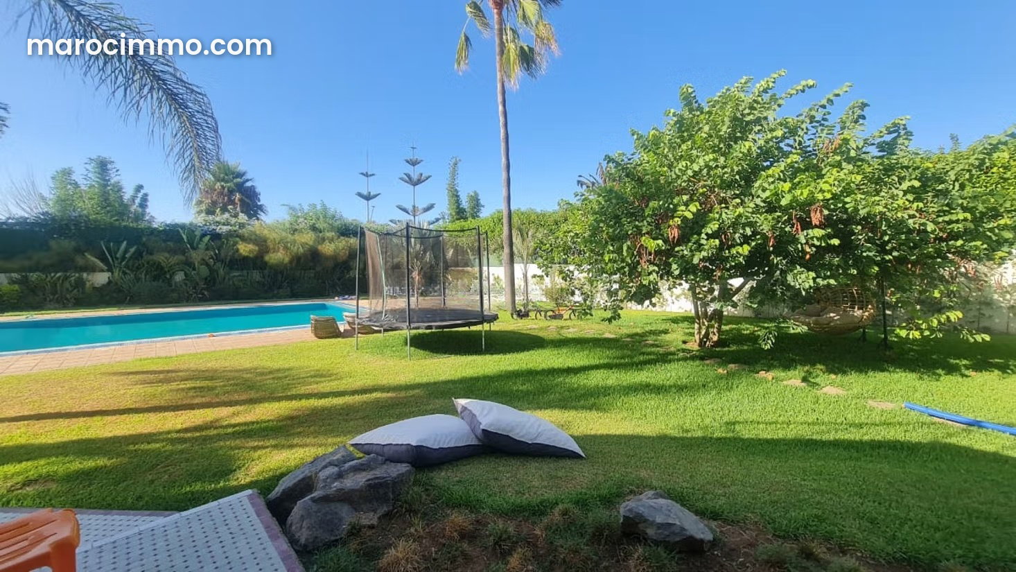 6-Bedroom Villa with Pool and Garden, Souissi, Rabat — Rabat