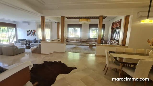 Luxueuse villa meublée bien située à Souissi — 4