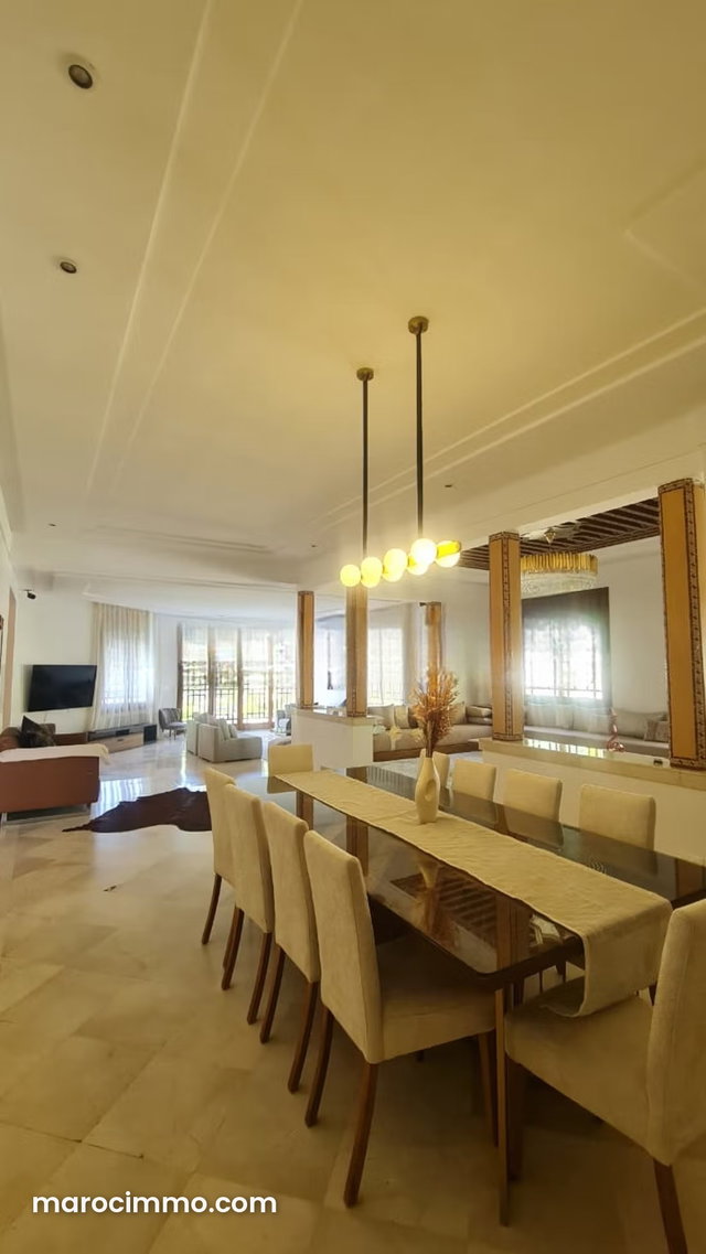 Luxueuse villa meublée bien située à Souissi — 5