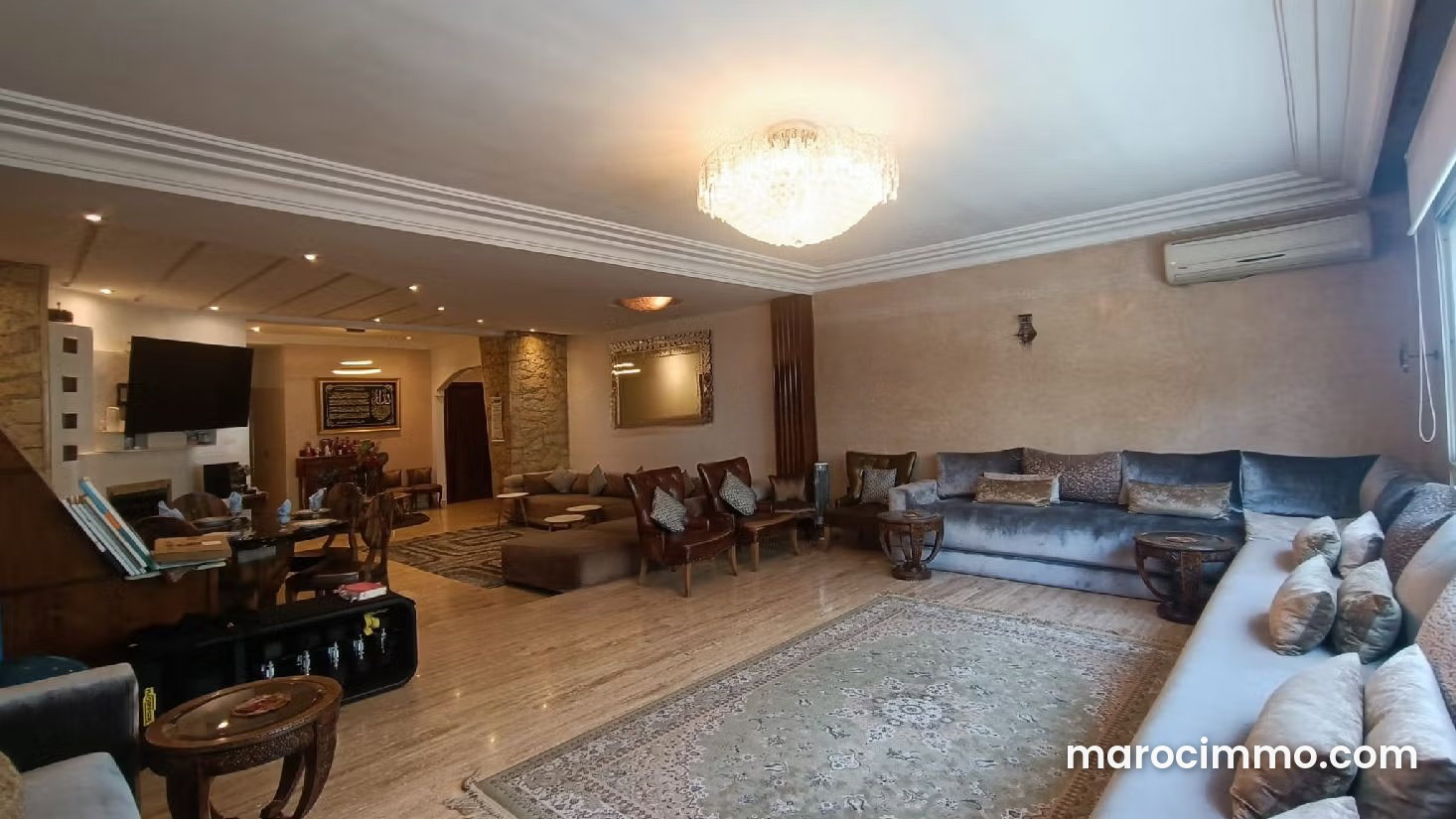 Appartement 208 m², 3 chambres, terrasse, Beauséjour Casablanca — Casablanca