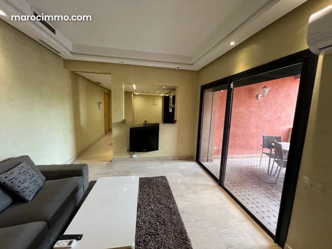 93 m² Apartment with Pool and Garden, Hivernage, Marrakech — Marrakesh